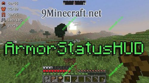 ArmorStatusHUD Mod 1.7.10 Thumbnail