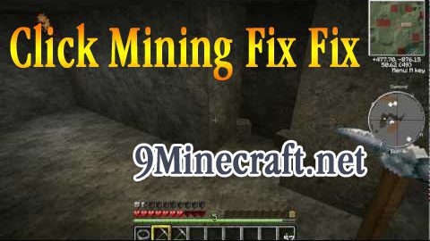 Click Mining Fix Fix Mod 1.7.10 Thumbnail