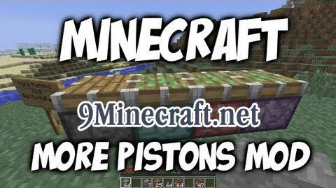 More Pistons Mod 1.7.10, 1.6.4 Thumbnail