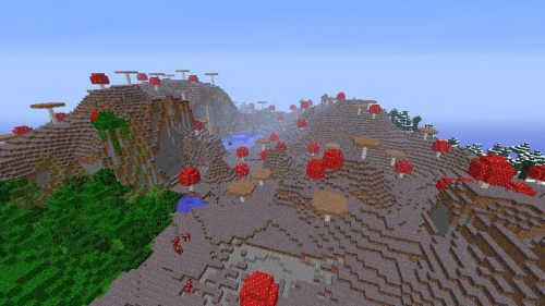 Extreme Mushroom Biome and Floating Islands Seed Thumbnail
