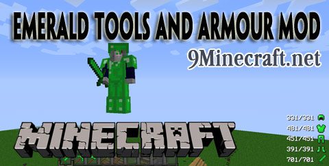 Emerald Tools And Armor Mod Thumbnail