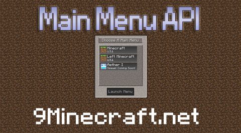 Main Menu API Thumbnail