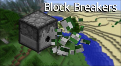 Block Breaker Mod 1.6.4 (Connected Destruction) Thumbnail