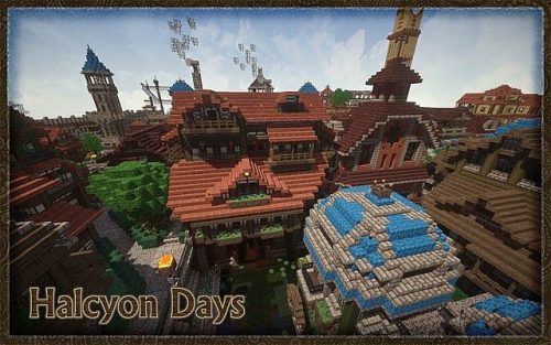 Halcyon Days Resource Pack (1.20.4, 1.19.4) – Texture Pack Thumbnail