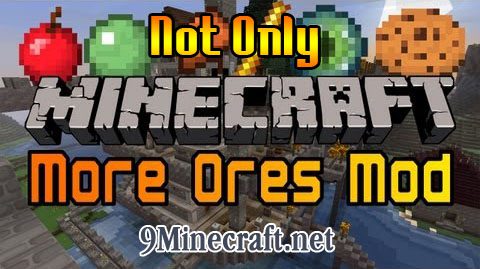 Not Only More Ores Mod 1.6.4, 1.5.2 Thumbnail