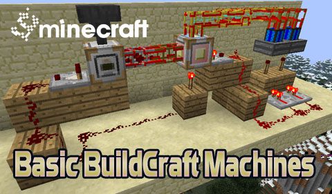 Basic BuildCraft Machines Mod 1