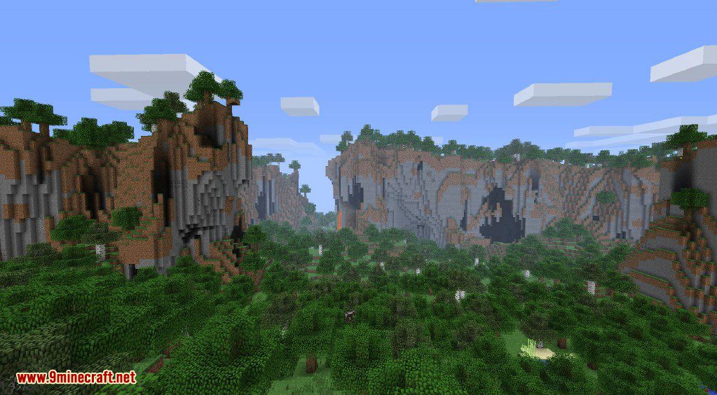 Better Biomes Mod 1.6.4 (New World Type, New Sub-Biomes) 11