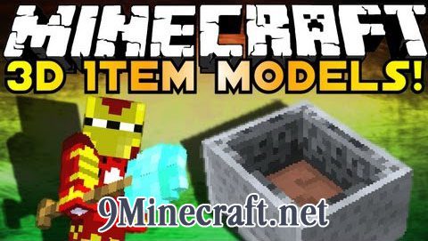 Vanilla 3D Items Mod Thumbnail