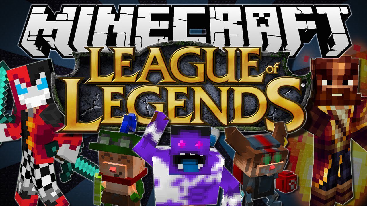 League of Legends Mod 1.6.4 (LoL in Minecraft) 1