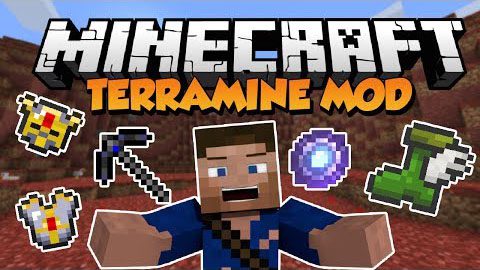 TerraMine Mod Thumbnail