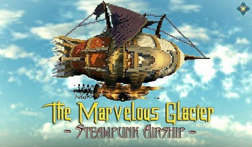 The Marvelous Glacier – Steampunk Airship Map Thumbnail