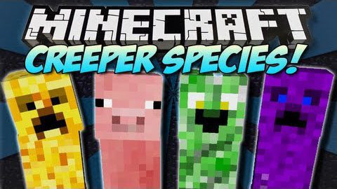 Creeper Species Mod 1.7.10 Thumbnail