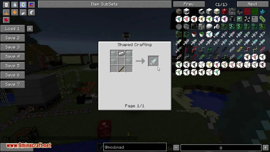 Mad Science Mod 1.6.4 (DNA, Testificate Power, Spawn Eggs in Survival) 12