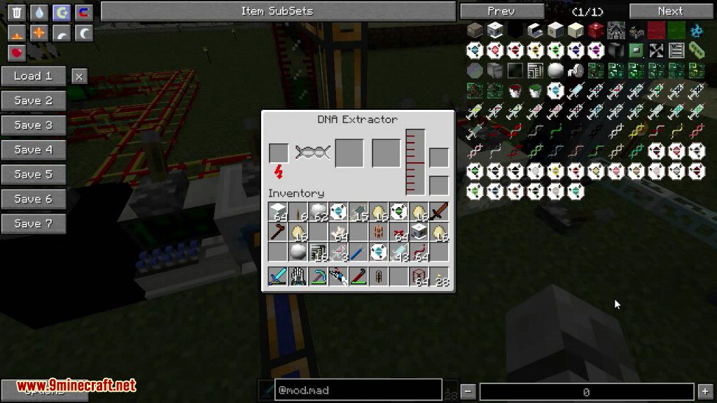 Mad Science Mod 1.6.4 (DNA, Testificate Power, Spawn Eggs in Survival) 5