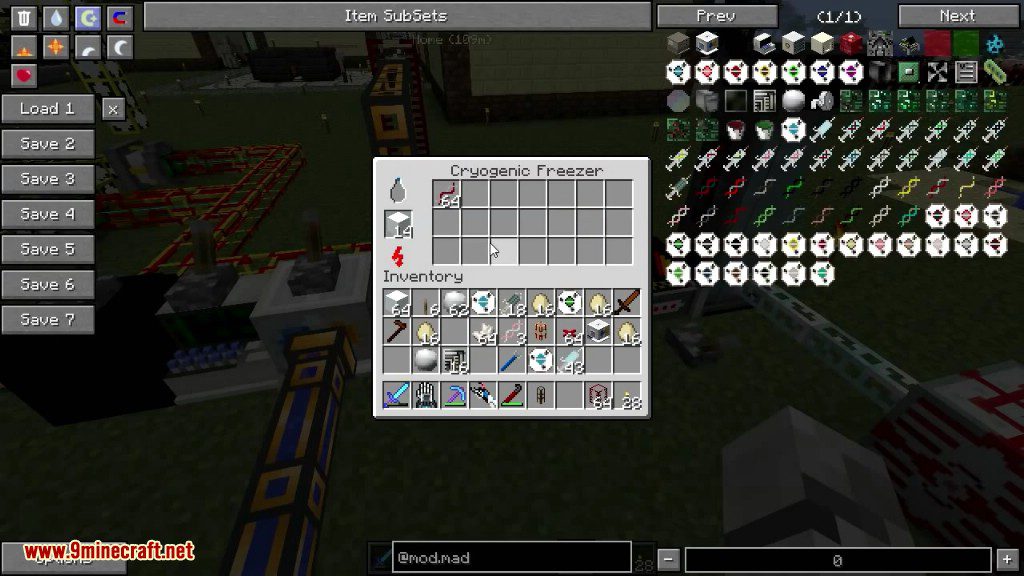 Mad Science Mod 1.6.4 (DNA, Testificate Power, Spawn Eggs in Survival) 6