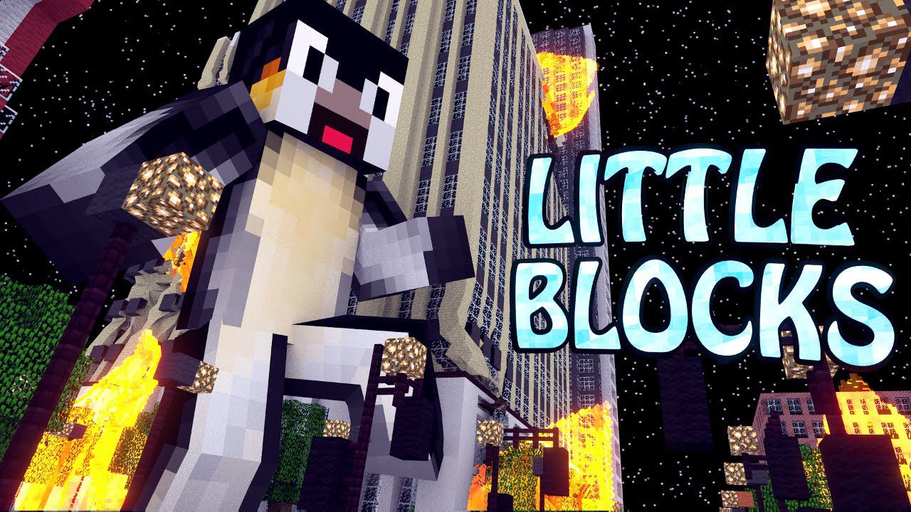 Little Blocks Mod 1.7.10 (Tiny Worlds, Shrink Ray) 1