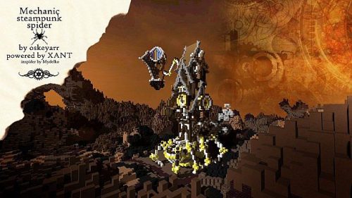 Mechanic Steampunk Spider Map Thumbnail