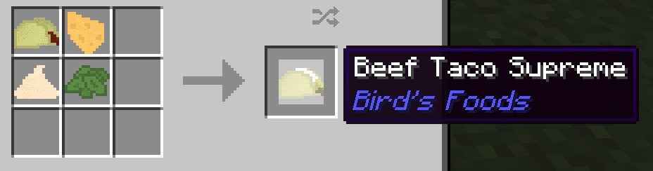 Bird's Foods Mod 1.12.2, 1.11.2 (Cooking with Vanilla) 10