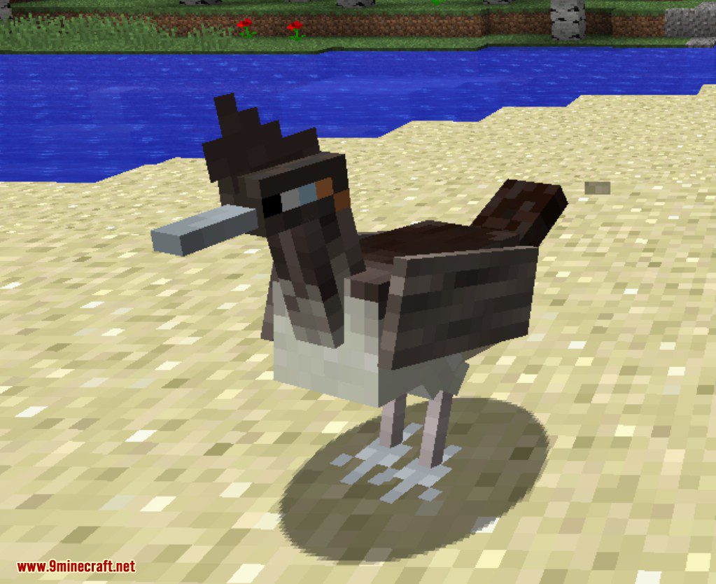 Exotic Birds Mod (1.20.1, 1.19.3) - Birds Take Over Minecraft 20