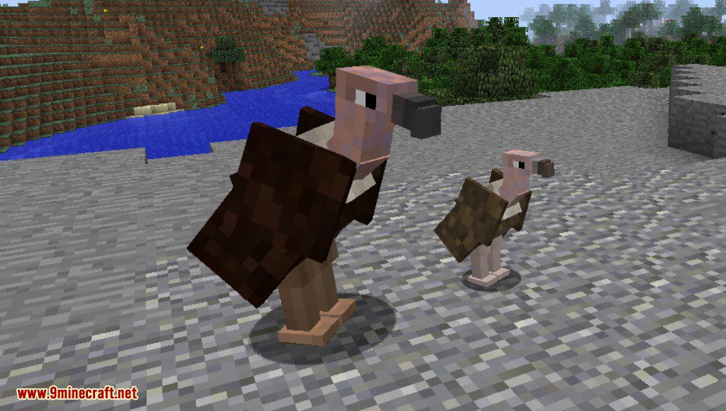 Exotic Birds Mod (1.20.1, 1.19.3) - Birds Take Over Minecraft 24