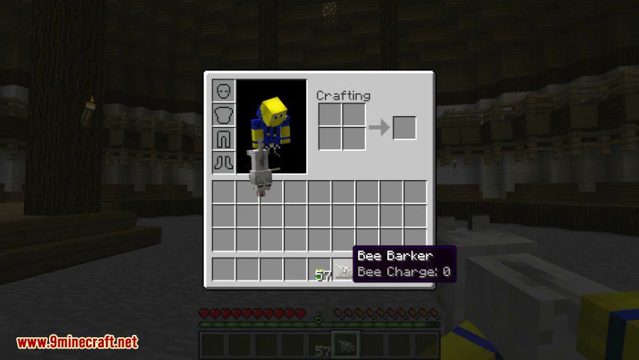 Bee Barker Mod 1.16.4, 1.15.2 (A Wolf Flame-Thrower) 4