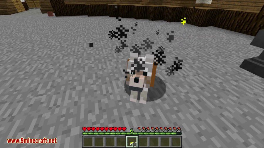 Bee Barker Mod 1.16.4, 1.15.2 (A Wolf Flame-Thrower) 5