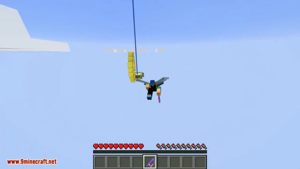 Craftable Elytra Mod 1.12.2, 1.11.2 (Fly in The Sky) 13