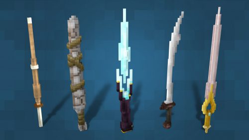 Zori’s 3D Weapons Resource Pack (1.8.9, 1.7.10) – Texture Pack Thumbnail
