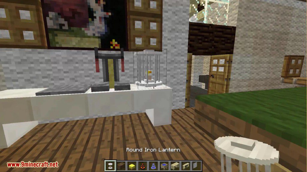 Decoration Mega Pack Mod 1.12.2 (Furniture Plus) 13