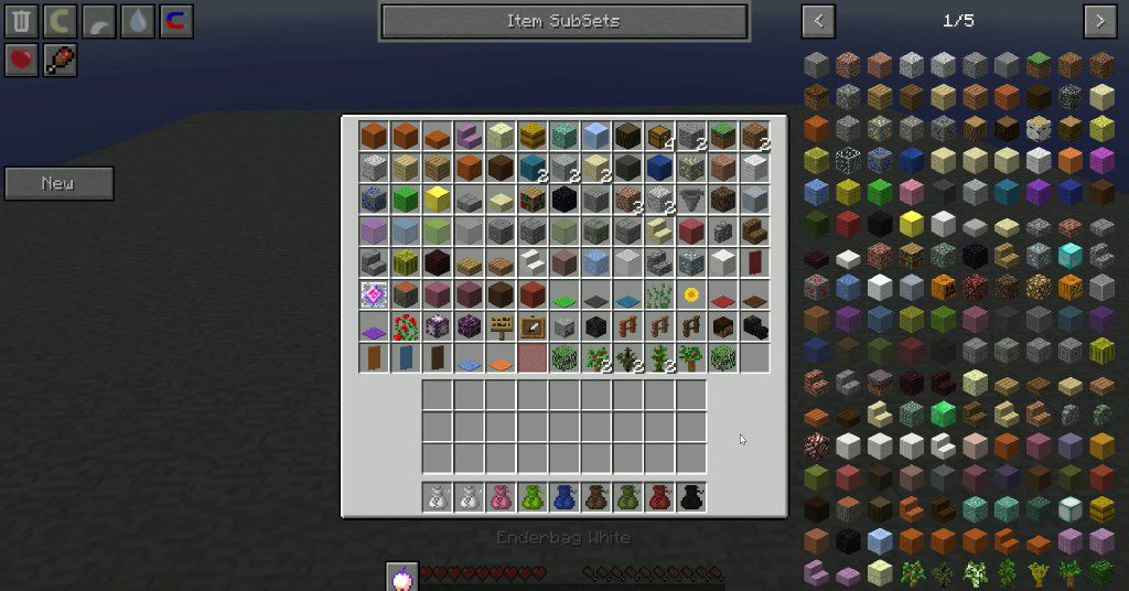 EnderBags Mod (1.18.2, 1.17.1) - Different Colored Bags, Insane Storage 4