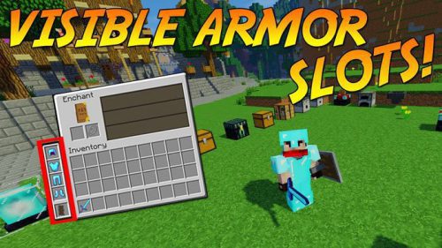 Visible Armor Slots Mod 1.11.2, 1.10.2 Thumbnail