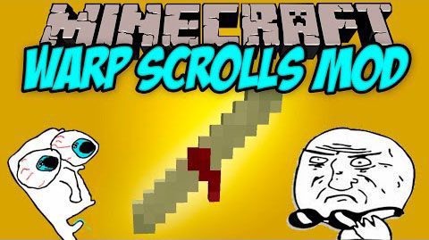 Warp Scrolls Mod 1.10.2, 1.9.4 Thumbnail