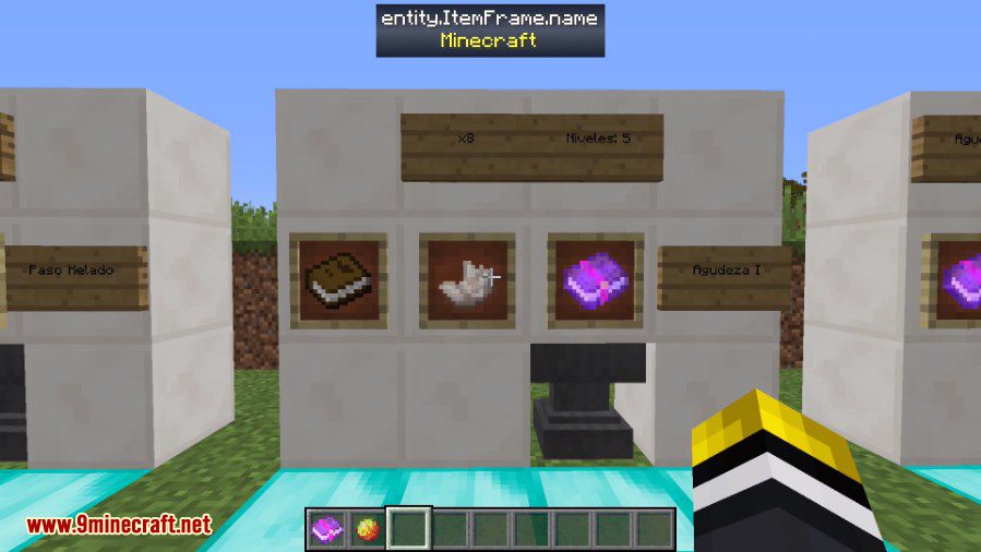 Anvil Enchantments Mod 1.12.2, 1.11.2 (Craft Enchanted Books in Anvil) 5