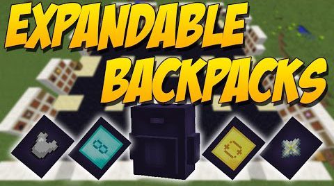 Expandable Backpacks Mod 1.10.2, 1.9.4 Thumbnail