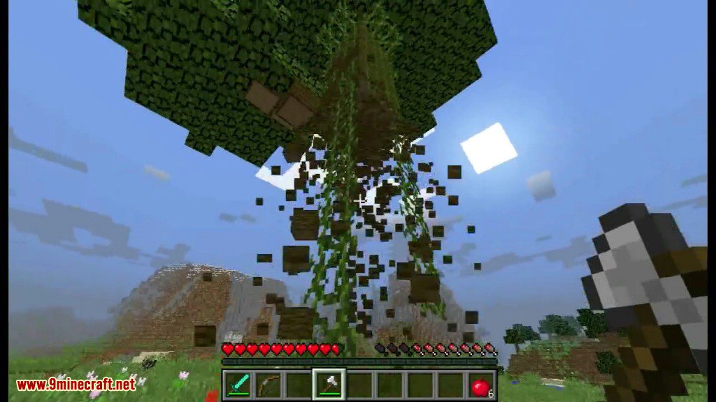 Tree Cutter Down Mod 1.10.2 (Cut Down Any Tree in One Hit) 7