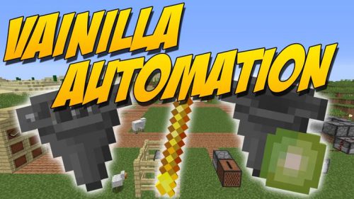 Vanilla Automation Mod 1.12.2, 1.11.2 (Small Tweaks and Tools for Easier Automation) Thumbnail