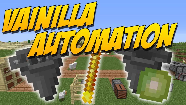 Vanilla Automation Mod 1.12.2, 1.11.2 (Small Tweaks and Tools for Easier Automation) 1