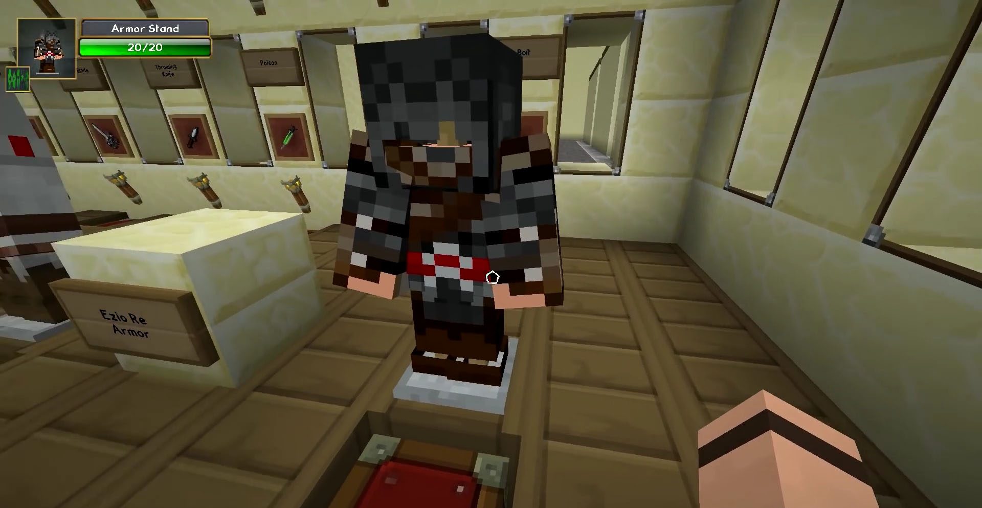 MineCreed Mod 1.10.2, 1.8.9 (Become An Epic Assassin) 6