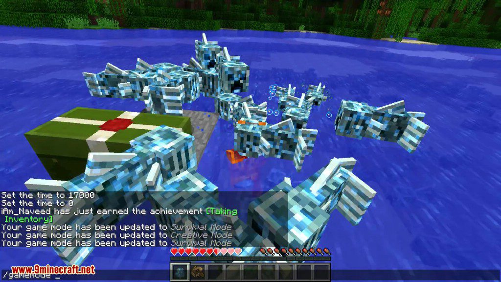 Aqua Creepers Mod 1.12.2, 1.10.2 (Fish Creepers Mutant) 12