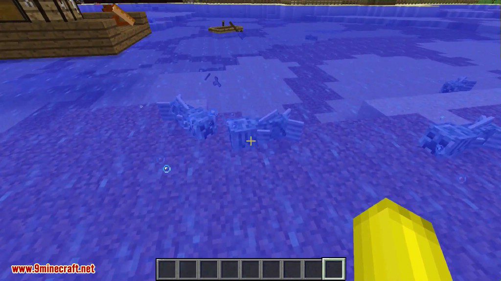 Aqua Creepers Mod 1.12.2, 1.10.2 (Fish Creepers Mutant) 5