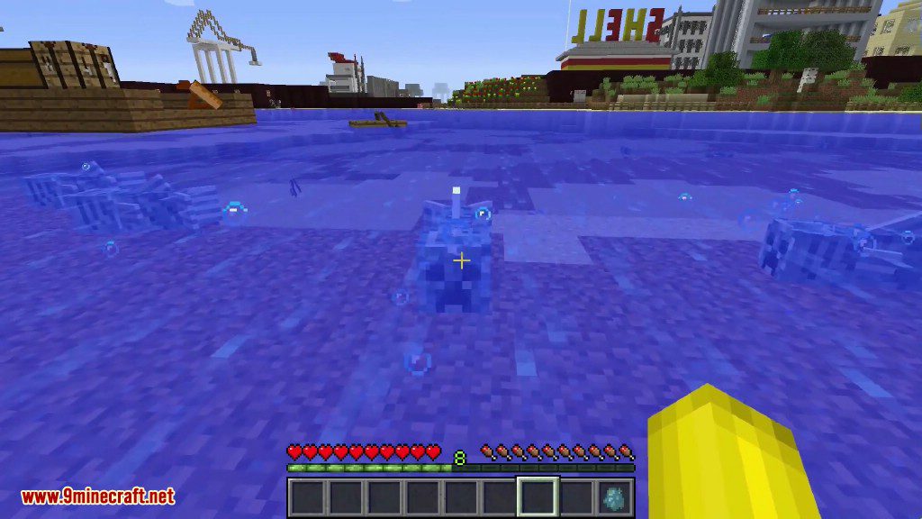 Aqua Creepers Mod 1.12.2, 1.10.2 (Fish Creepers Mutant) 6