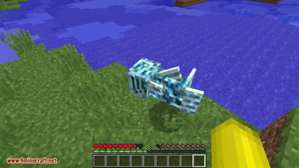 Aqua Creepers Mod 1.12.2, 1.10.2 (Fish Creepers Mutant) 8