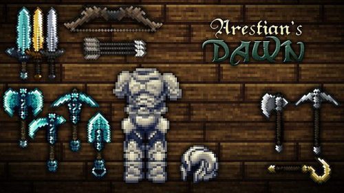 The Arestian’s Dawn Resource Pack 1.8.9, 1.7.10 – Texture Pack Thumbnail