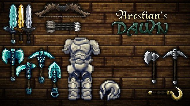 The Arestian’s Dawn Resource Pack 1.8.9, 1.7.10 - Texture Pack 1