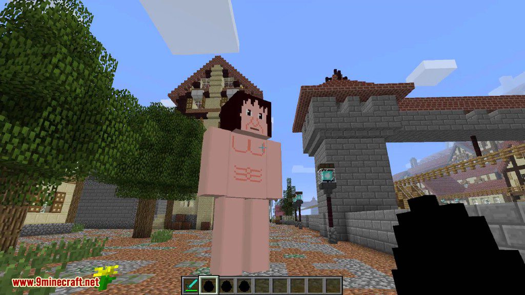 Attack on Titan Mod 1.7.10 (Defeat Evil Giant Mobs) 2