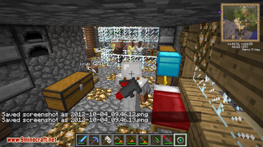 Back Tools Mod (1.16.5, 1.15.2) - Wear Weapons and Tools 7