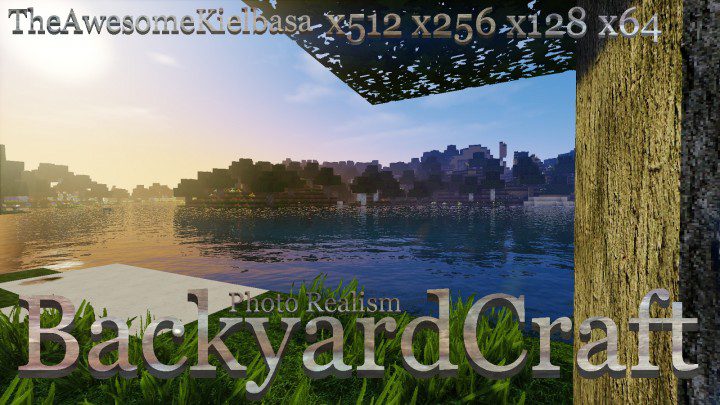 BackyardCraft Photo Realism Resource Pack 1.12.2, 1.11.2 1