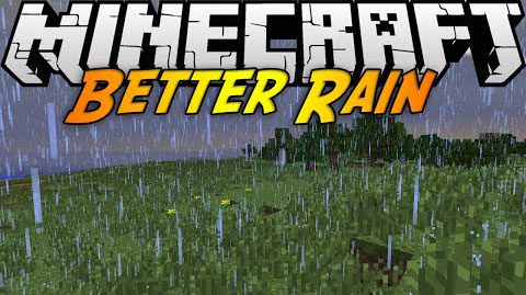 Better Rain Mod 1.7.10 Thumbnail