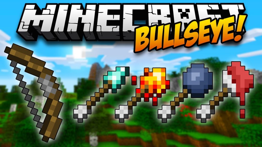 Bullseye Mod 1.12.2, 1.11.2 (New Arrow Types) 1