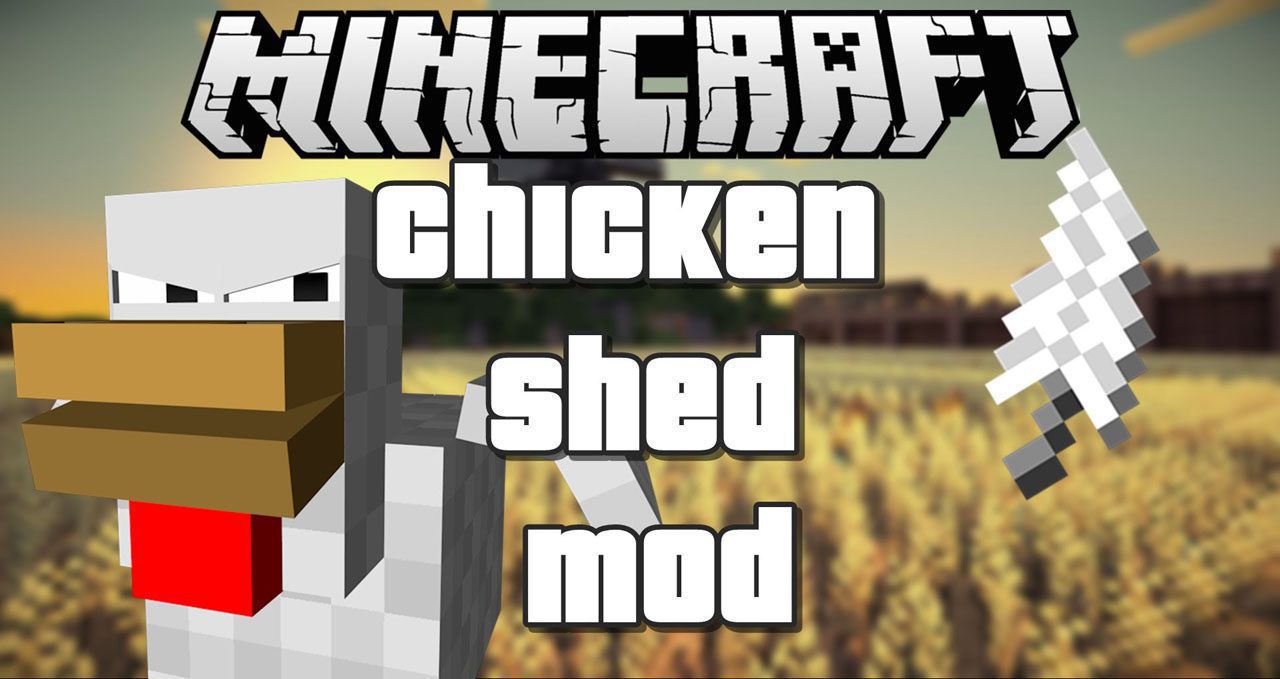 ChickenShed Mod (1.20.1, 1.19.4) - Chickens Shedding Feathers 1